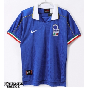 Itálie 1995 Retro Domácí Dres Krátký Rukáv Itálie 1995 Retro Domácí Dres Krátký Rukáv